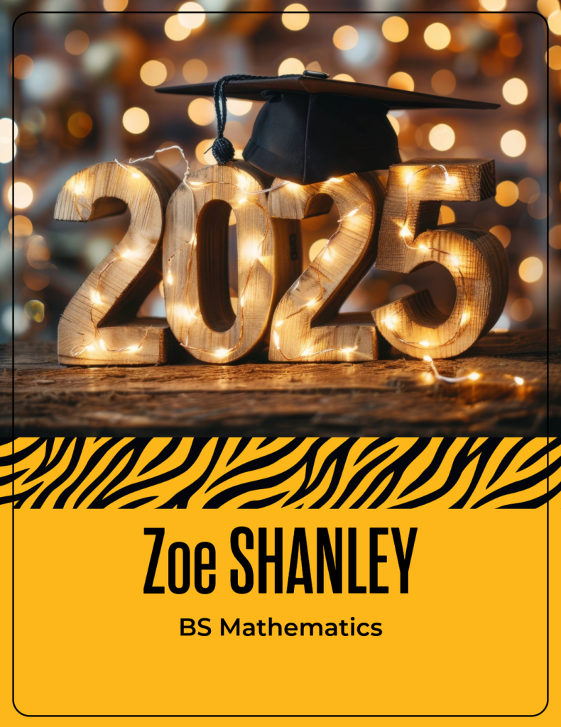 Zoe Shanley
BS Mathematics